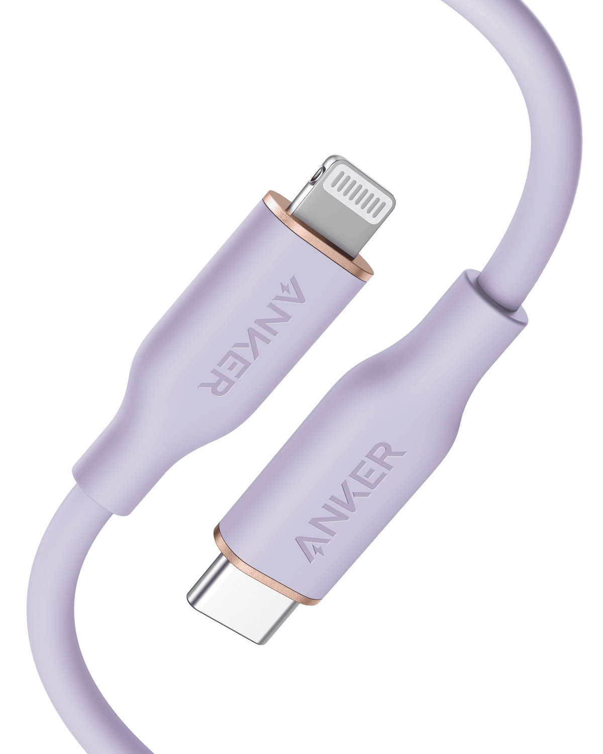 Anker <b>641</b> USB-C to Lightning Cable (Flow, Silicone) - A-1 Thread Vault