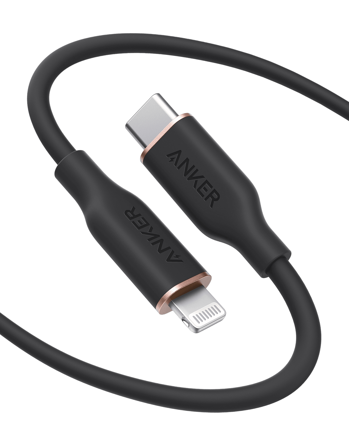 Anker <b>641</b> USB-C to Lightning Cable (Flow, Silicone) - A-1 Thread Vault