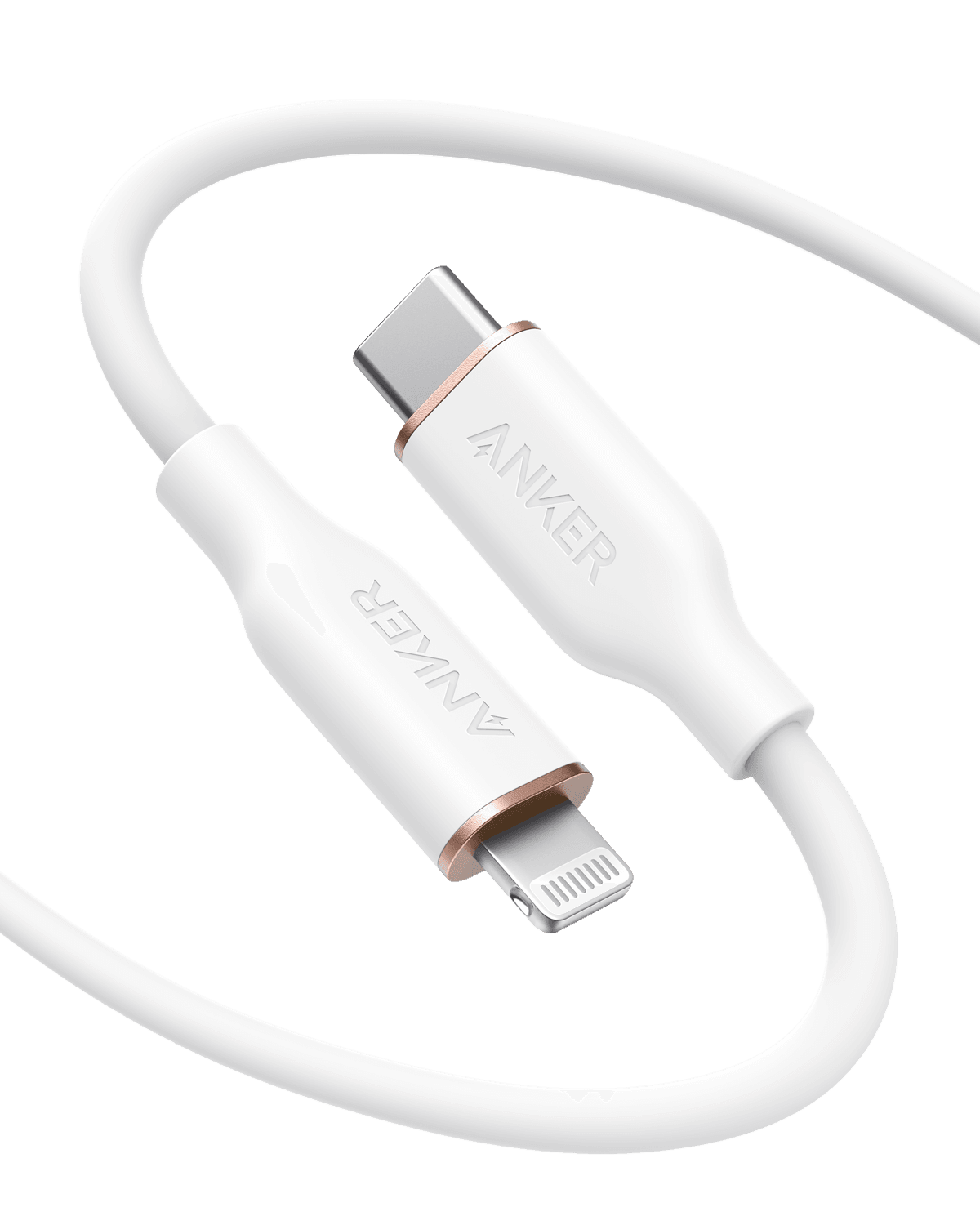 Anker <b>641</b> USB-C to Lightning Cable (Flow, Silicone) - A-1 Thread Vault