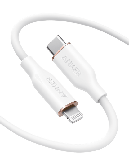 Anker <b>641</b> USB-C to Lightning Cable (Flow, Silicone) - A-1 Thread Vault
