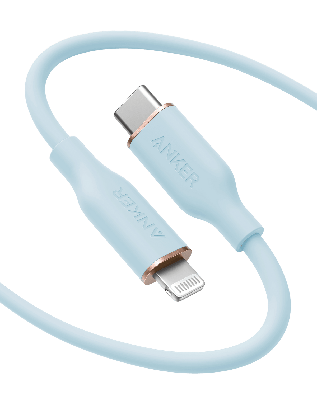 Anker <b>641</b> USB-C to Lightning Cable (Flow, Silicone) - A-1 Thread Vault