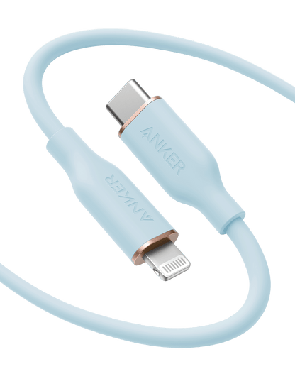 Anker <b>641</b> USB-C to Lightning Cable (Flow, Silicone) - A-1 Thread Vault