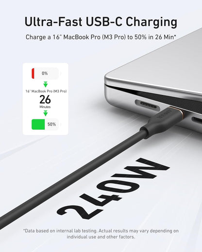 Anker <b>643</b> USB-C to USB-C Cable (Flow, Silicone) - A-1 Thread Vault