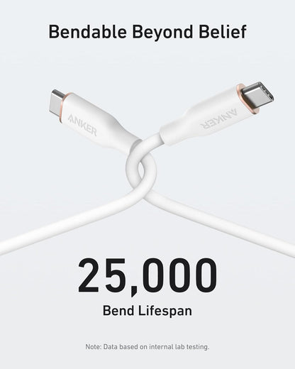 Anker <b>643</b> USB-C to USB-C Cable (Flow, Silicone) - A-1 Thread Vault