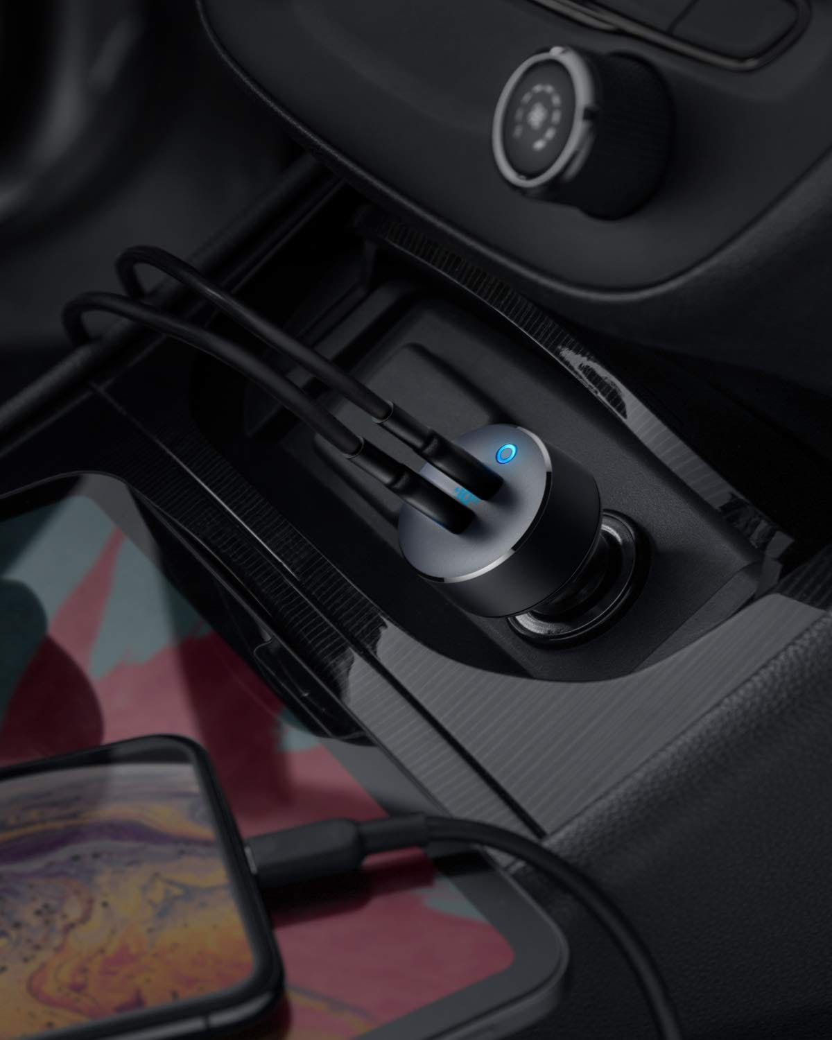 Anker <b>PowerDrive III</b> Duo USB-C Car Charger - A-1 Thread Vault