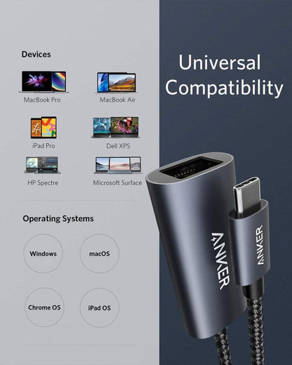 Anker <b>PowerExpand</b> USB-C to Gigabit Ethernet Adapter - A-1 Thread Vault