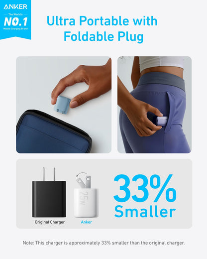 Anker Charger (25W, Compact) - A-1 Thread Vault