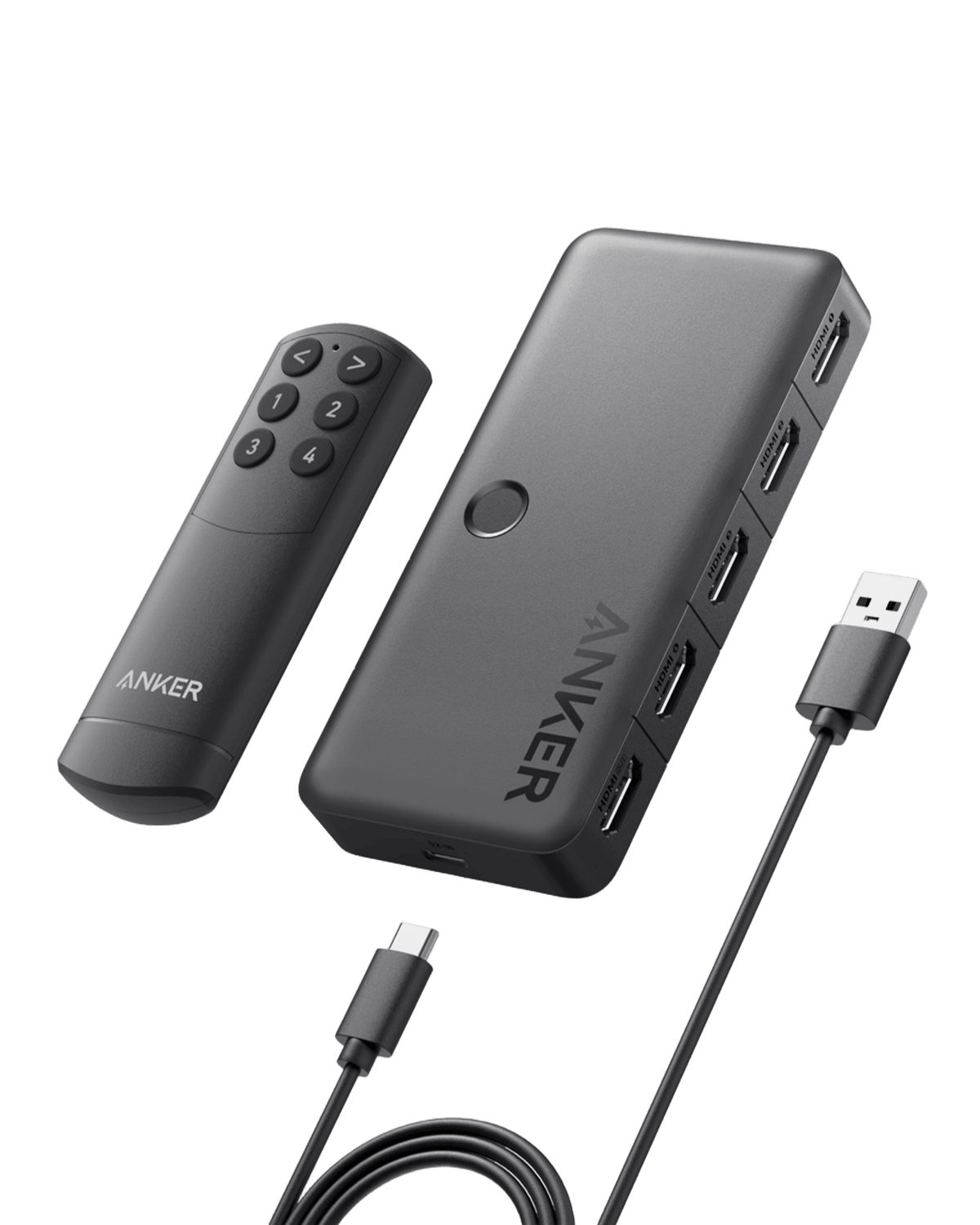 Anker HDMI Switch (4 in 1 Out, 4K HDMI) - A-1 Thread Vault