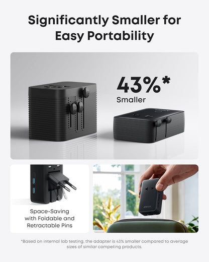Anker Laptop Power Bank (25K, 165W, Built-In and Retractable Cables) - A-1 Thread Vault