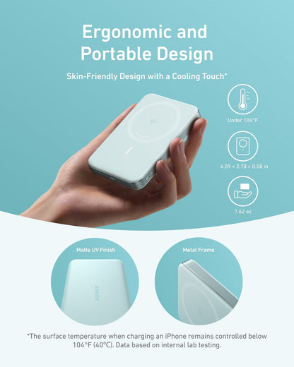 Anker MagGo Power Bank (10K, Slim) - A-1 Thread Vault