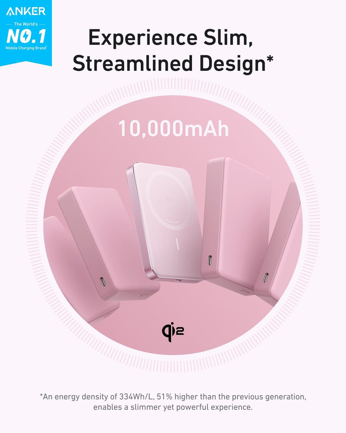 Anker MagGo Power Bank (10K, Slim) - A-1 Thread Vault