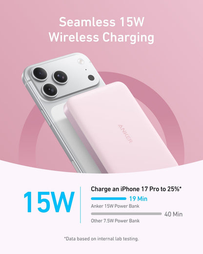 Anker MagGo Power Bank (10K, Slim) - A-1 Thread Vault