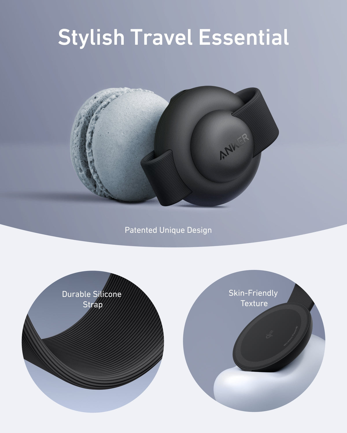 Anker MagGo Wireless Charging Station (3-in-1, Foldable Pad) - A-1 Thread Vault