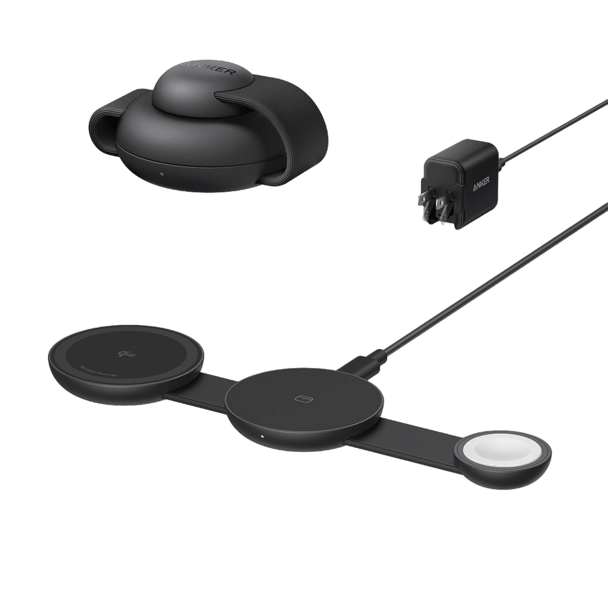 Anker MagGo Wireless Charging Station (3-in-1, Foldable Pad) - A-1 Thread Vault