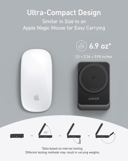 Anker MagGo Wireless Charging Station (Foldable 3-in-1) - A-1 Thread Vault