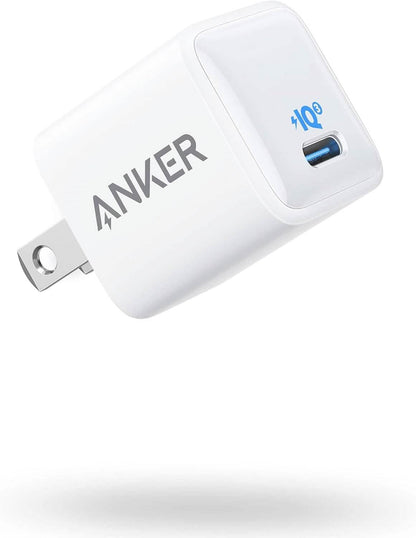 Anker Nano 511 Compact USB-C 18W Fast Charger for iPhone iPad (Refurbished) - A-1 Thread Vault