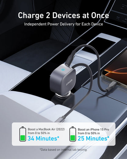 Anker Nano 75W Car Charger - A-1 Thread Vault