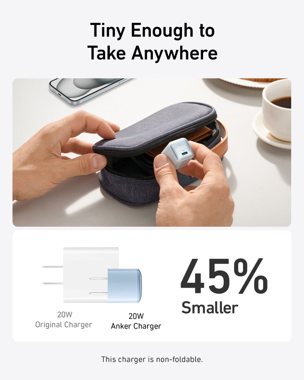Anker Nano Charger (20W) - A-1 Thread Vault