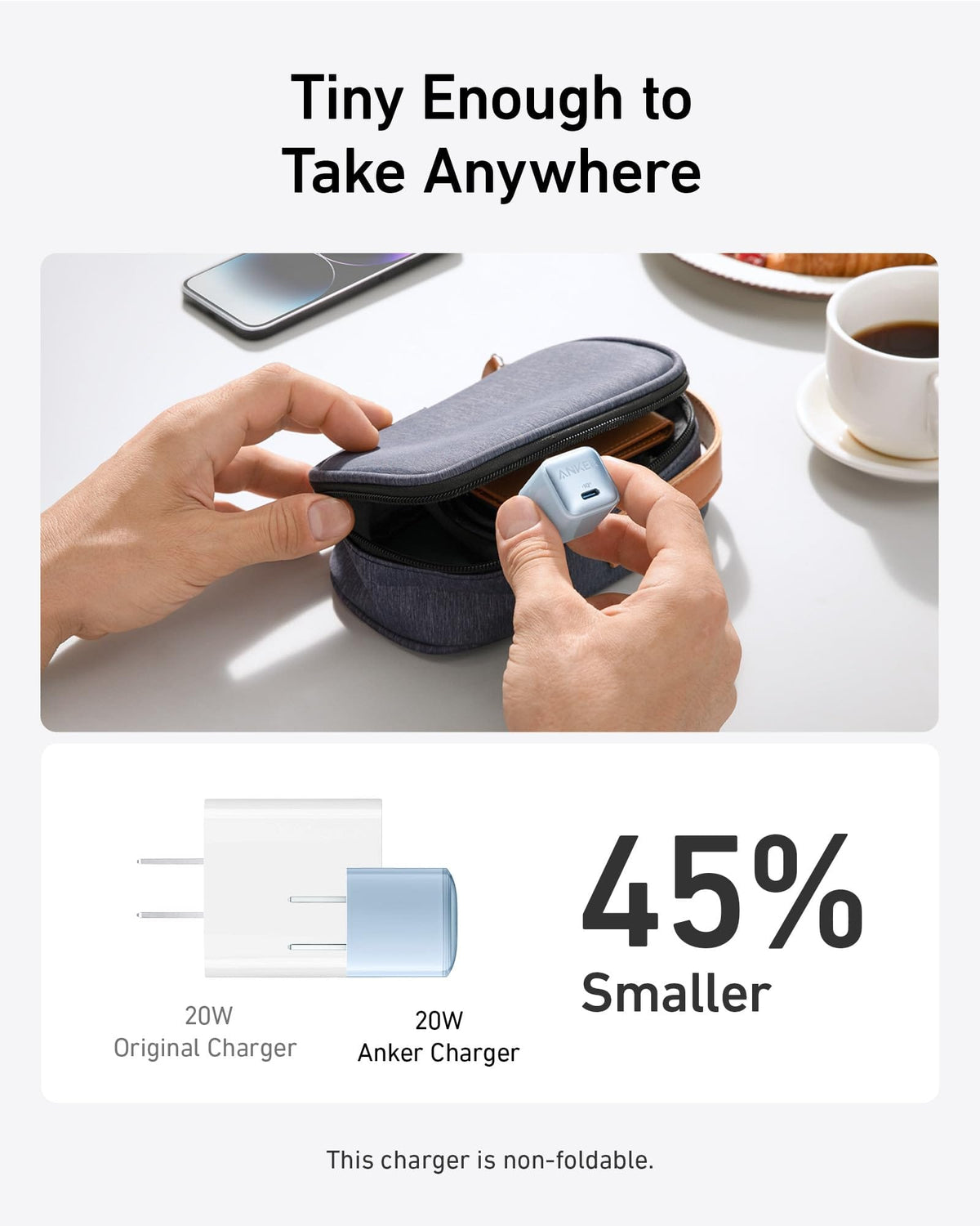 Anker Nano Charger (20W) - A-1 Thread Vault