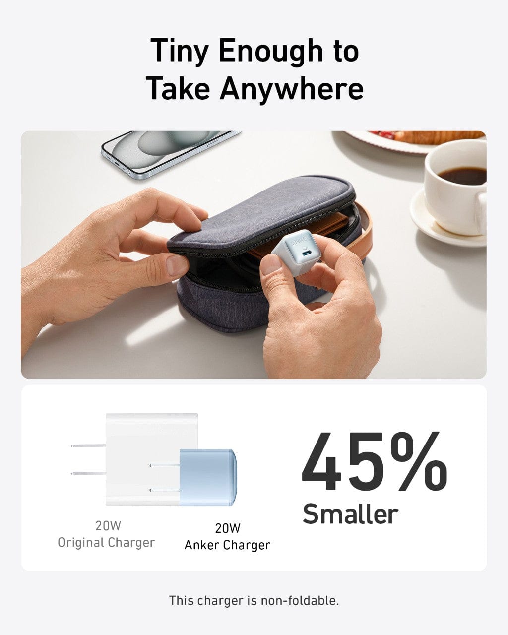 Anker Nano Charger (20W) - A-1 Thread Vault