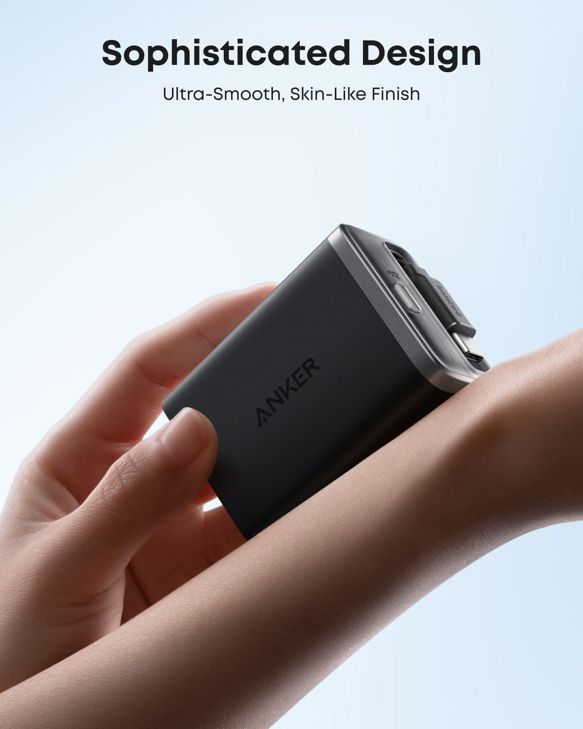 Anker Nano Charger (35W, Built-In Retractable USB-C Cable) - A-1 Thread Vault