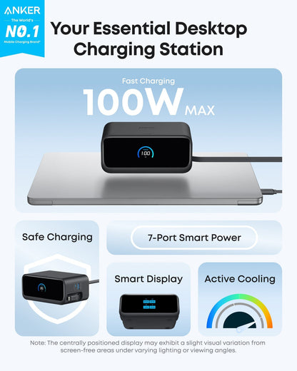 Anker Nano Charging Station (7-in-1, 100W) - A-1 Thread Vault