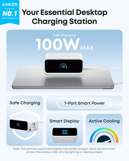Anker Nano Charging Station (7-in-1, 100W) - A-1 Thread Vault