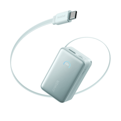 Anker Nano Power Bank (10K, 45W, Built-In Retractable USB-C Cable) - A-1 Thread Vault