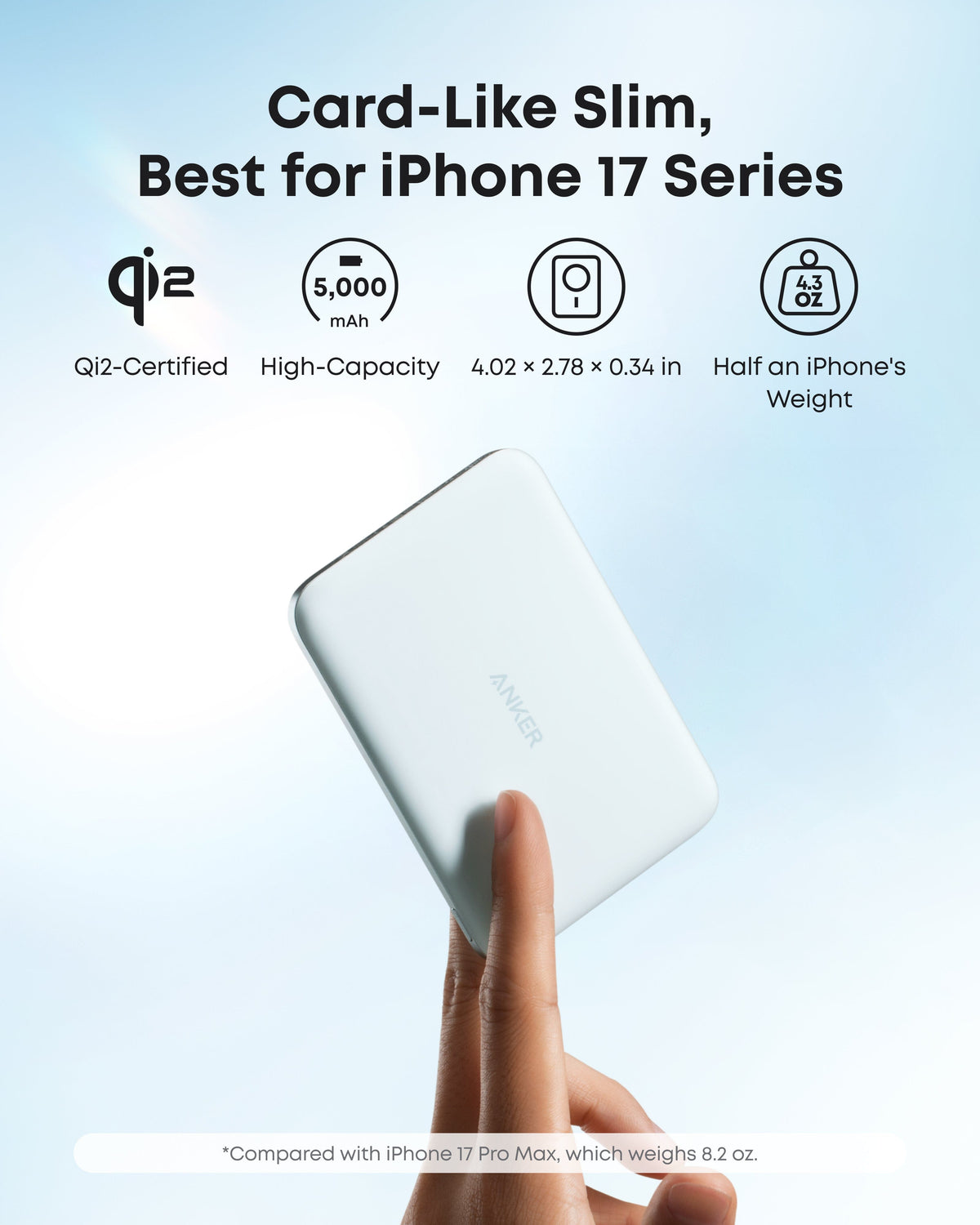 Anker Nano Power Bank (5K, MagGo, Slim) - A-1 Thread Vault