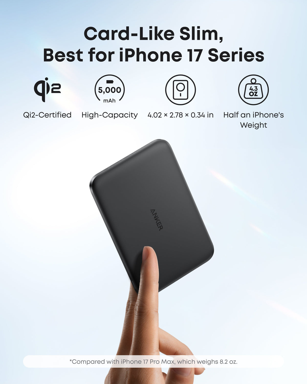 Anker Nano Power Bank (5K, MagGo, Slim) - A-1 Thread Vault