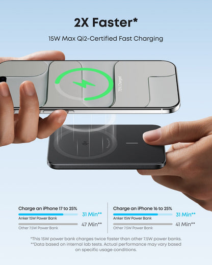 Anker Nano Power Bank (5K, MagGo, Slim) - A-1 Thread Vault