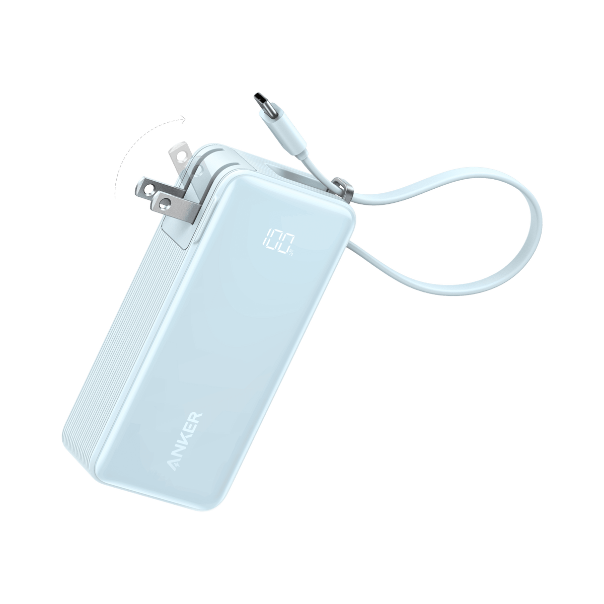 Anker Power Bank (10K, Fusion, Built-In Cable) - A-1 Thread Vault