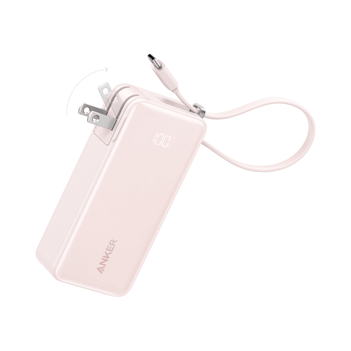 Anker Power Bank (10K, Fusion, Built-In Cable) - A-1 Thread Vault