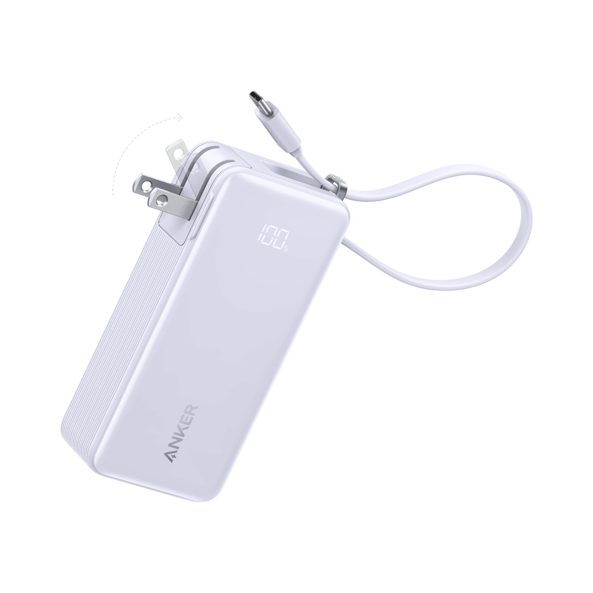 Anker Power Bank (10K, Fusion, Built-In Cable) - A-1 Thread Vault