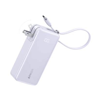 Anker Power Bank (10K, Fusion, Built-In Cable) - A-1 Thread Vault