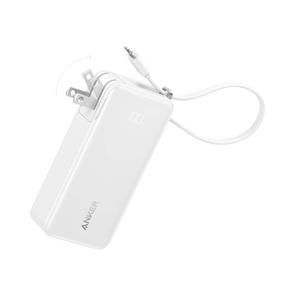 Anker Power Bank (10K, Fusion, Built-In Cable) - A-1 Thread Vault