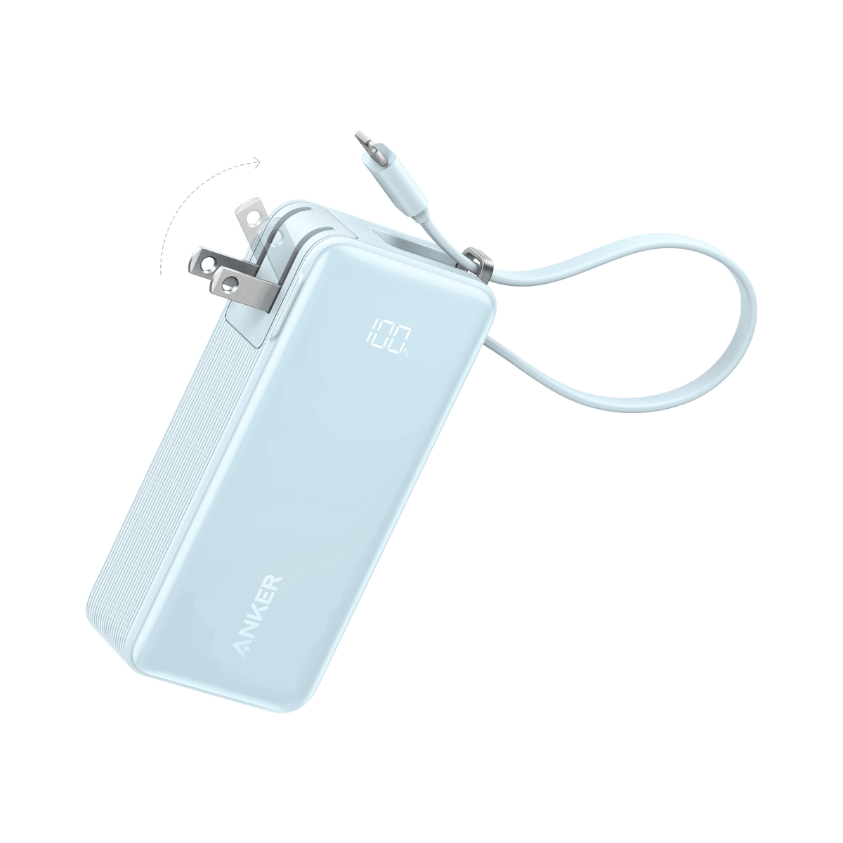 Anker Power Bank (10K, Fusion, Built-In Cable) - A-1 Thread Vault