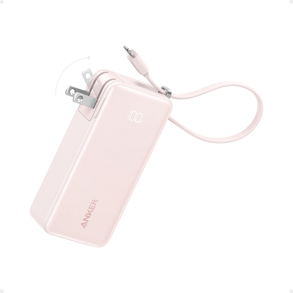 Anker Power Bank (10K, Fusion, Built-In Cable) - A-1 Thread Vault