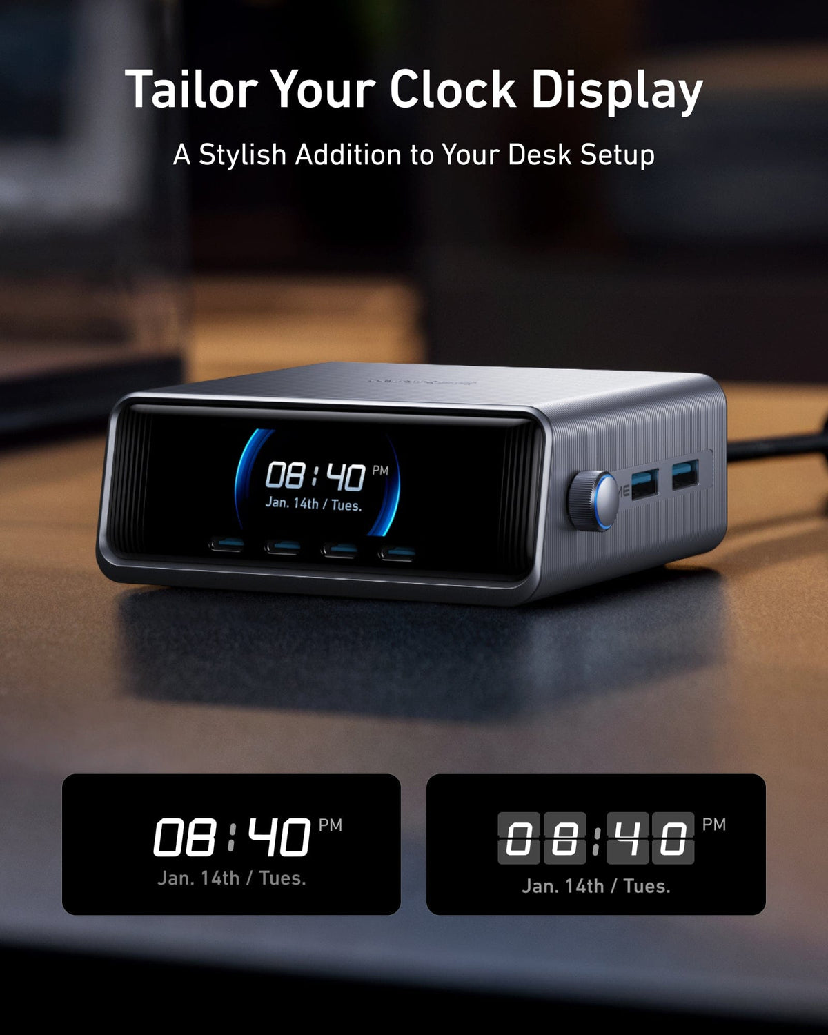 Anker Prime Charger (250W, 6 Ports, GaNPrime) - A-1 Thread Vault