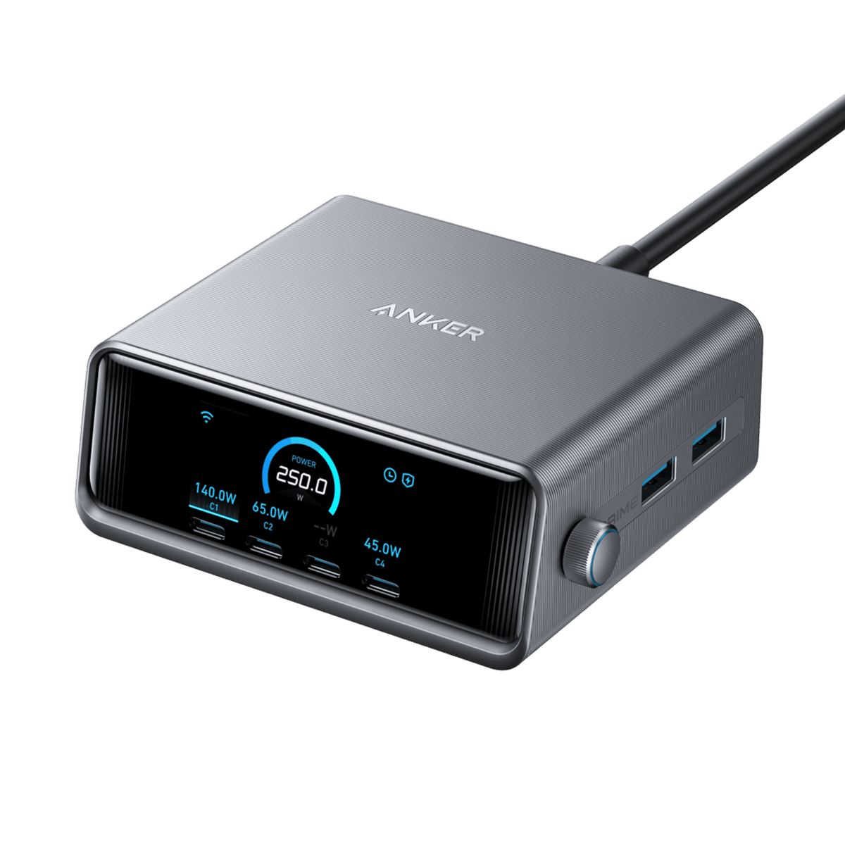 Anker Prime Charger (250W, 6 Ports, GaNPrime) - A-1 Thread Vault