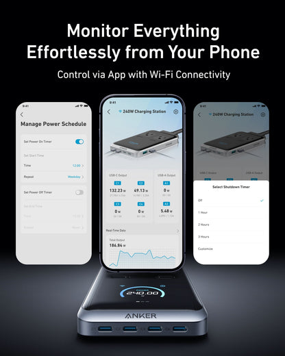 Anker Prime Charging Station (8-in-1, 240W) - A-1 Thread Vault