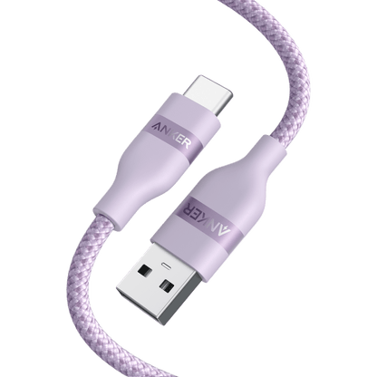 Anker USB-A to USB-C Cable (3 ft / 6 ft, Upcycled-Braided) - A-1 Thread Vault