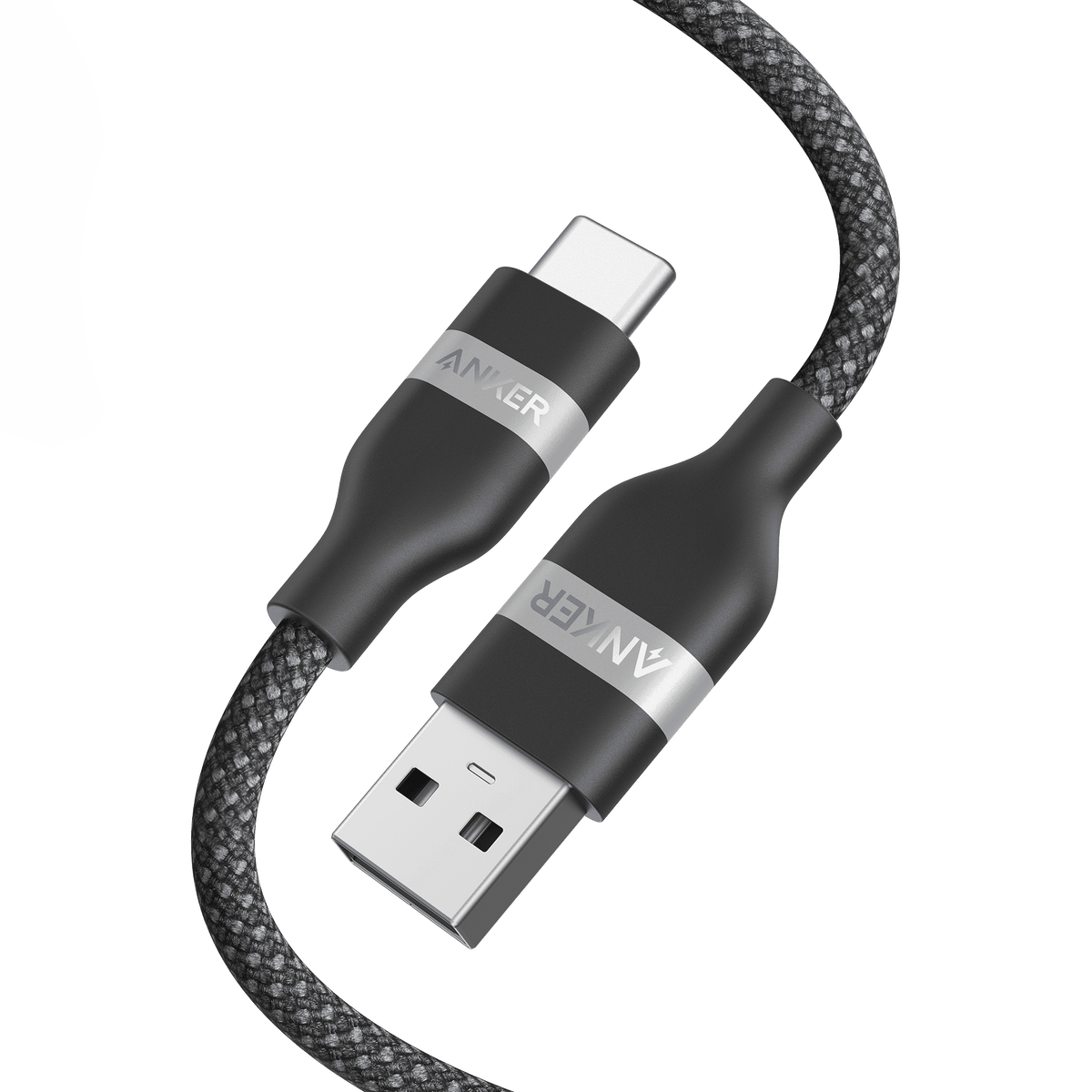Anker USB-A to USB-C Cable (3 ft / 6 ft, Upcycled-Braided) - A-1 Thread Vault