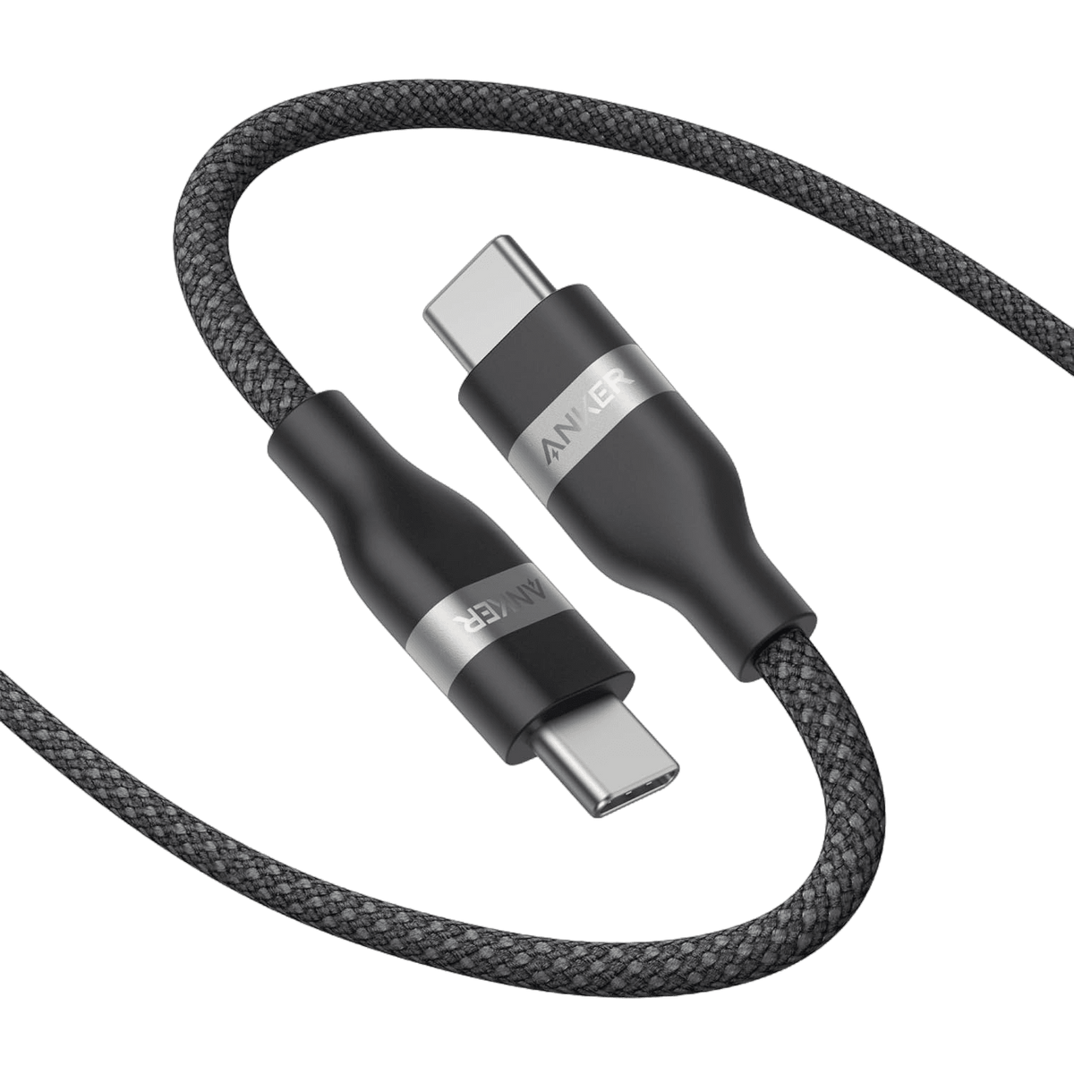 Anker USB-C to USB-C Cable (3 ft / 6 ft, 240W, Upcycled-Braided) - A-1 Thread Vault