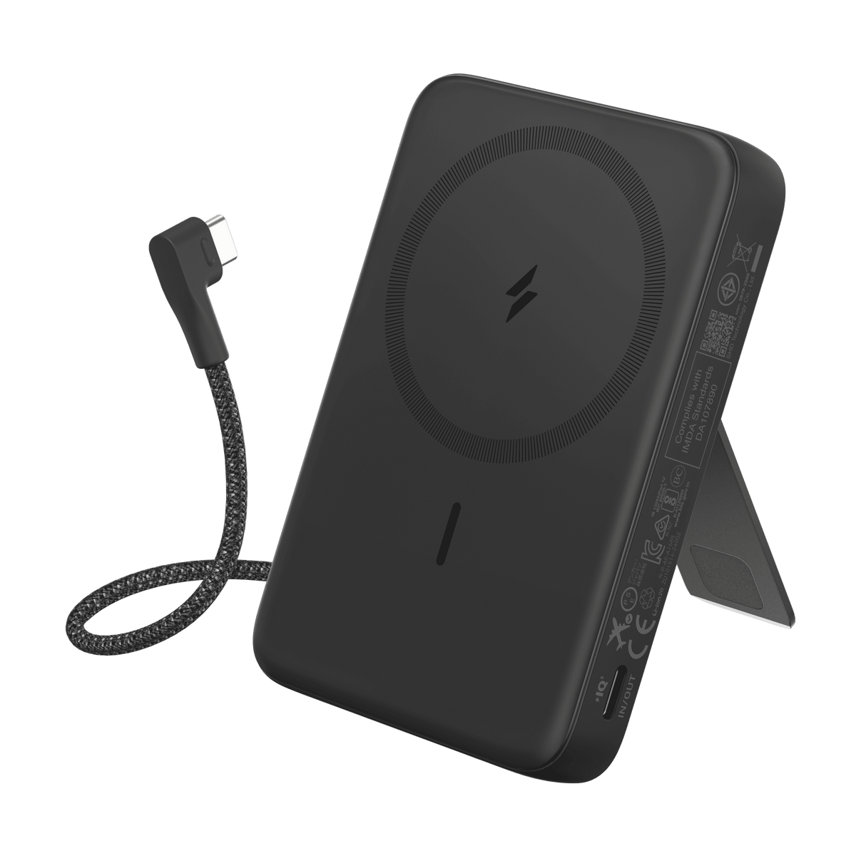 Anker Zolo Magnetic Power Bank (10K, 30W, Built-in USB-C Cable) - A-1 Thread Vault