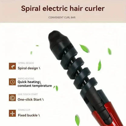 Anti Scald Spiral Curlers, Inner Button Wavy Curlers, Large Curls and Perm - A-1 Thread Vault