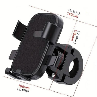 Anti-Slip Mobile Phone Holder Mount for Outdoor Riding and Mountain Biking - A-1 Thread Vault