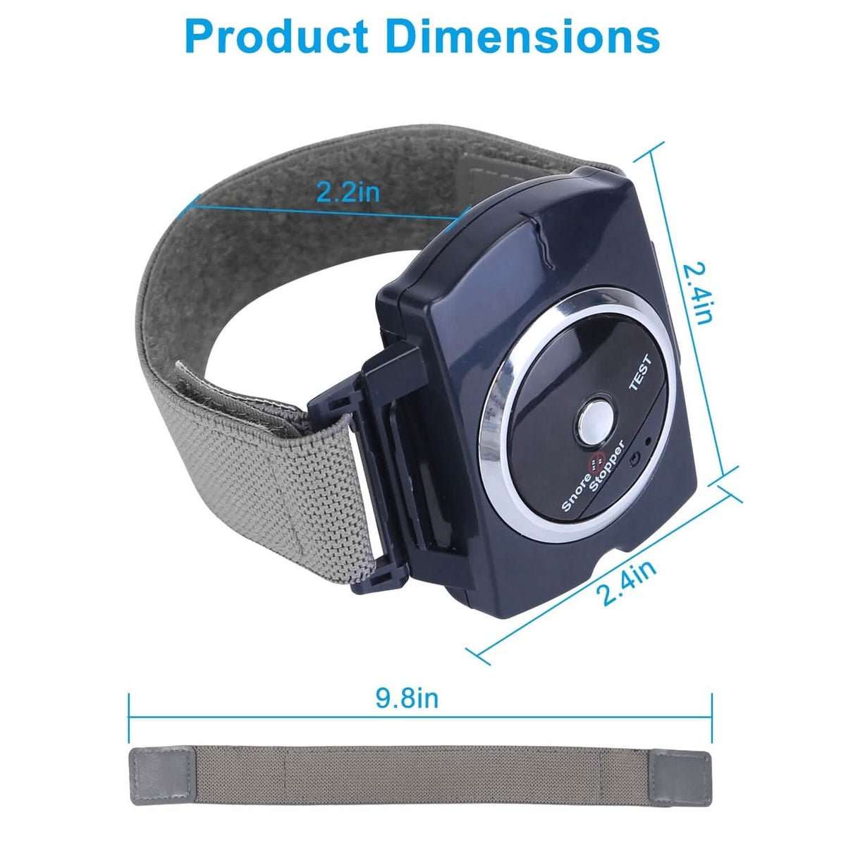 Anti-Snore Infrared Wristband with Conductive Film - A-1 Thread Vault