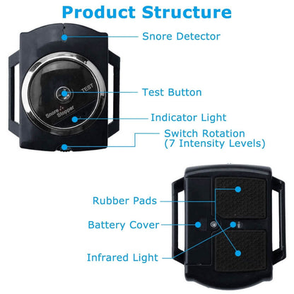 Anti-Snore Infrared Wristband with Conductive Film - A-1 Thread Vault