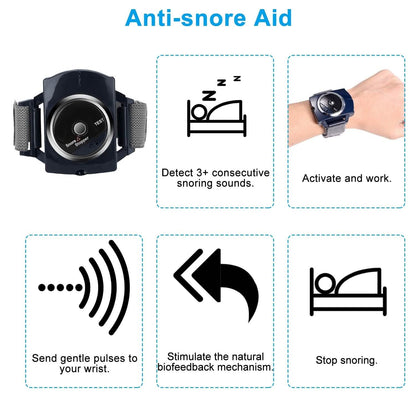 Anti-Snore Infrared Wristband with Conductive Film - A-1 Thread Vault